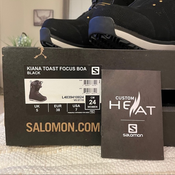 SALOMON Kiana Toast Heated Snowboard Boots - Picture 11 of 13